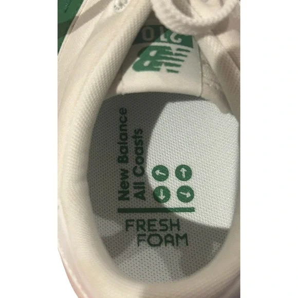 New Balance All Coasts 210 'White Green' AM210WSS Size 10 Running Shoes